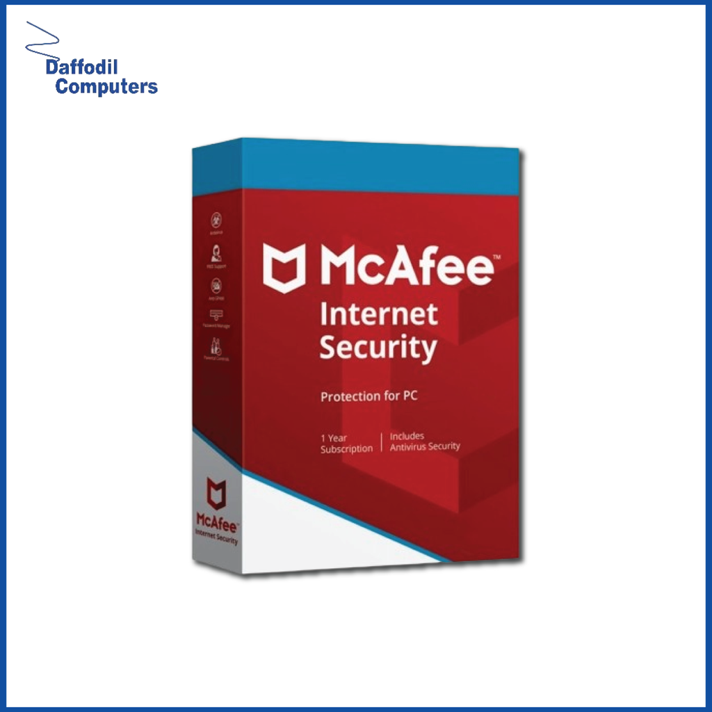 Mcafee Antivirus Internet Securit 3pc 1 Year