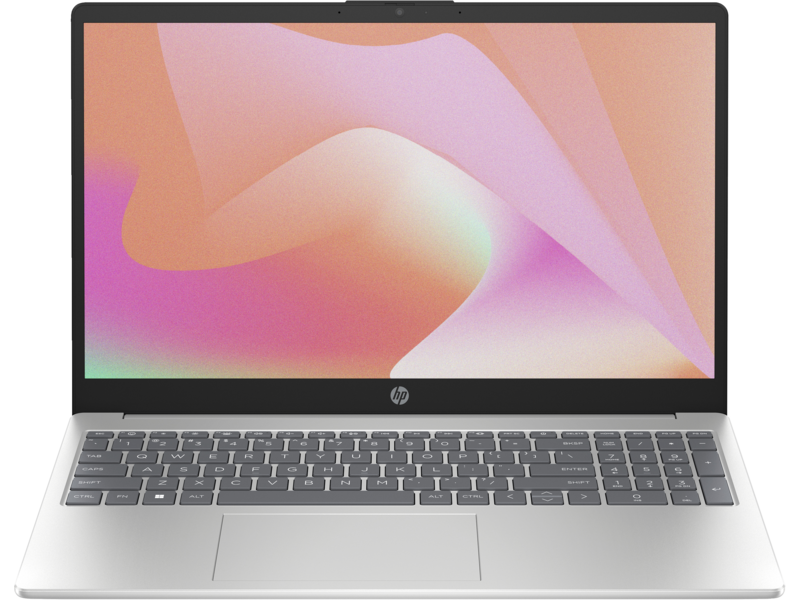 HP 15-FD0229NIA Laptop - 13th Gen i7-1355U, 16GB, 512GB SSD, 15.6'' FHD, BACKLIT KEY, FREE DOS, SILVER, (8L714EA#BH5)